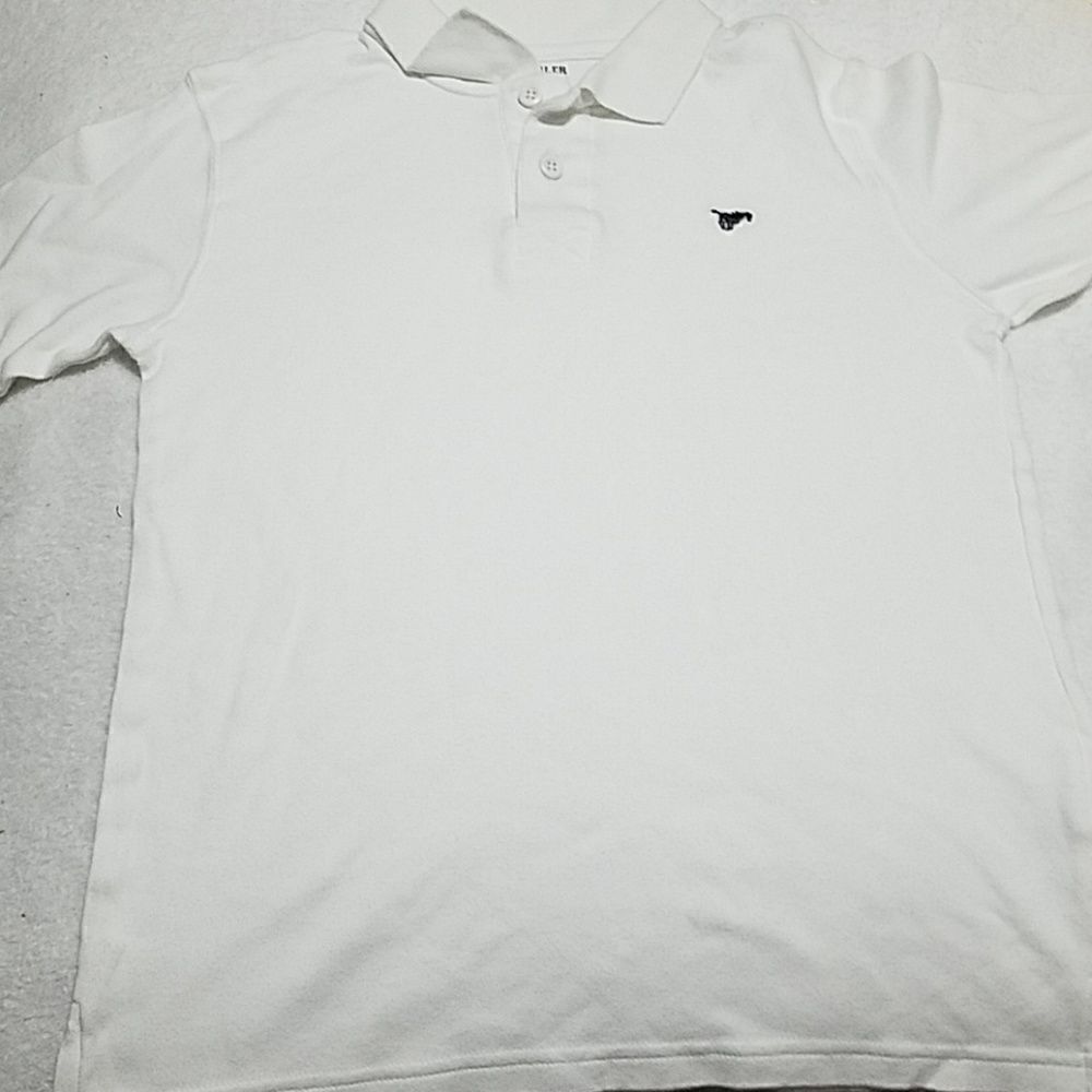 Wrangler Jeans Co White Polo Shirt (L)